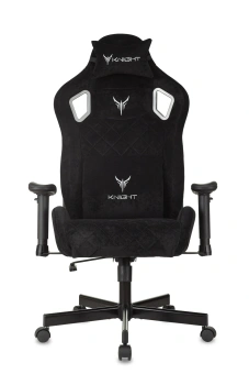 Кресло игровое Knight Outrider LTD черный Light-20 с подголов. крестов. металл - купить недорого с доставкой в интернет-магазине