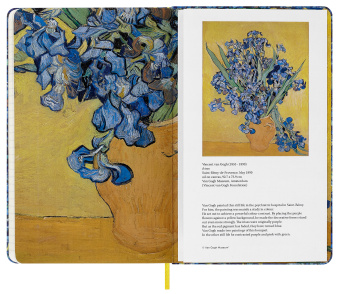 Блокнот Moleskine LIMITED EDITION VAN GOGH MUSEUM SKQP060VANGOGH Large 130х210мм 240стр. линейка твердая обложка синий - купить недорого с доставкой в интернет-магазине