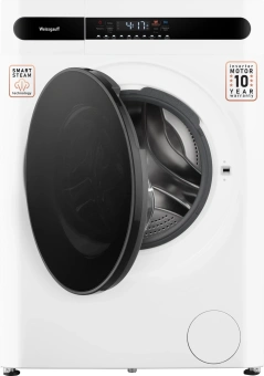 Стиральная машина Weissgauff WMD 45148 Inverter Steam класс: B загр.фронтальная макс.:8кг (с сушкой) белый инвертор - купить недорого с доставкой в интернет-магазине