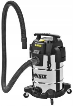 Строительный пылесос DeWalt DXV30SAPTA 750Вт (уборка: сухая/влажная) серебристый - купить недорого с доставкой в интернет-магазине