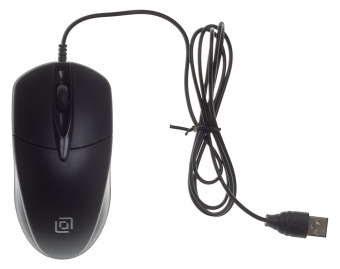 Мышь Оклик 275M черный оптическая (1200dpi) USB (3but) - купить недорого с доставкой в интернет-магазине