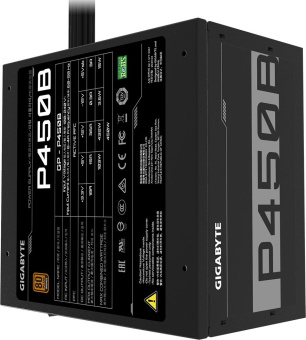Блок питания Gigabyte ATX 450W GP-P450B 80+ bronze (20+4pin) APFC 120mm fan 6xSATA RTL - купить недорого с доставкой в интернет-магазине