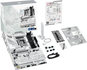 Материнская плата Asus ROG STRIX B860-A GAMING WIFI Soc-1851 Intel B860 4xDDR5 ATX AC`97 8ch(7.1) 2.5Gg RAID+HDMI+DP - купить недорого с доставкой в интернет-магазине
