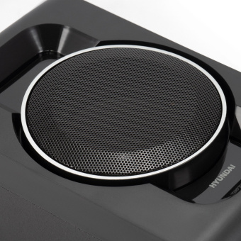 Микросистема Hyundai H-MS1403 черный 60Вт FM USB BT SD - купить недорого с доставкой в интернет-магазине