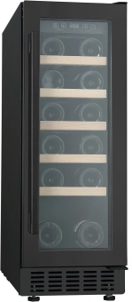 Винный шкаф Hyundai HBWC 0831 SU 1-нокамерн. черный - цена, купить или заказать с доставкой в интернет-магазине Винный шкаф Hyundai HBWC 0831 SU 1-нокамерн. черный - купить недорого с доставкой в интернет-магазине
