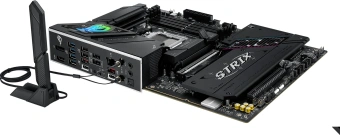 Материнская плата Asus ROG STRIX B850-F GAMING WIFI SocketAM5 AMD B850 4xDDR5 ATX AC`97 8ch(7.1) 2.5Gg RAID+HDMI+DP - купить недорого с доставкой в интернет-магазине