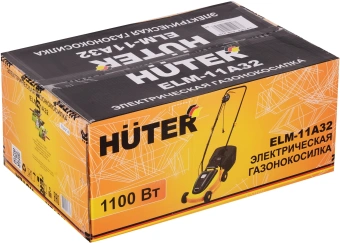 Газонокосилка роторная Huter ELM-11A32 (70/4/14) 1100Вт - купить недорого с доставкой в интернет-магазине
