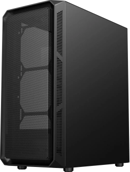 Корпус Оклик OCC-MD301 черный без БП ATX 6x120mm 2xUSB2.0 1xUSB3.0 audio bott PSU - купить недорого с доставкой в интернет-магазине