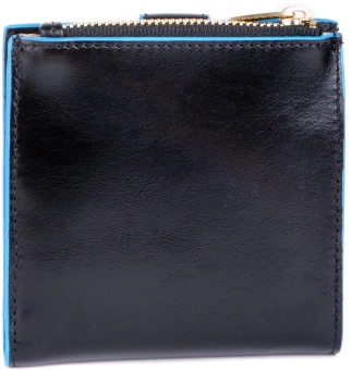 Чехол для кредитных карт Piquadro Blue Square PP6843B2R/N черный натур.кожа - купить недорого с доставкой в интернет-магазине