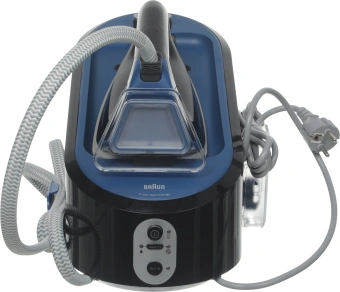 Парогенератор Braun IS5145.BK 2400Вт черный/синий - купить недорого с доставкой в интернет-магазине