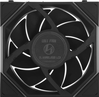 Вентилятор для корпуса Lian-Li Uni Fan TL Wireless LCD 120 LCD ARGB 120х124x28 черный 4-pin 27дБ (G99.12TLLCD1W1B.R0) Ret - купить недорого с доставкой в интернет-магазине