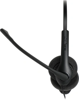 Наушники с микрофоном Jabra BIZ 1500 Duo черный 2.3м накладные USB оголовье (1559-0159) - купить недорого с доставкой в интернет-магазине