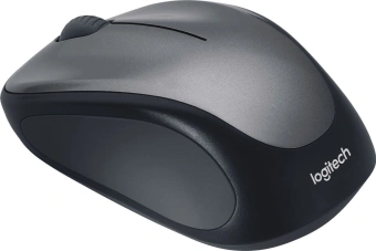 Мышь Logitech M235 серый/черный оптическая (1000dpi) беспроводная USB для ноутбука (2but) - купить недорого с доставкой в интернет-магазине