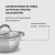 Кастрюля Rondell Balance RDS-753 2л. d=18см (с крышкой) стальной - цена, купить или заказать с доставкой в интернет-магазине Кастрюля Rondell Balance RDS-753 2л. d=18см (с крышкой) стальной - купить недорого с доставкой в интернет-магазине