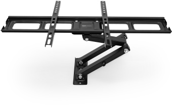 Кронштейн для телевизора Buro MF2 черный 32"-70" макс.35кг настенный поворотно-выдвижной и наклонный - купить недорого с доставкой в интернет-магазине