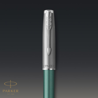 Ручка перьев. Parker Sonnet Essentials SB F545 (CW2169362) LaqGreen CT F сталь нержавеющая подар.кор. - купить недорого с доставкой в интернет-магазине