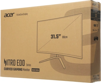 Монитор Acer 31.5" Nitro ED320QUS3bmiipx черный VA LED 16:9 HDMI M/M матовая 250cd 178гр/178гр 2560x1440 180Hz FreeSync DP Quad 2K (1440p) 4.3кг - купить недорого с доставкой в интернет-магазине