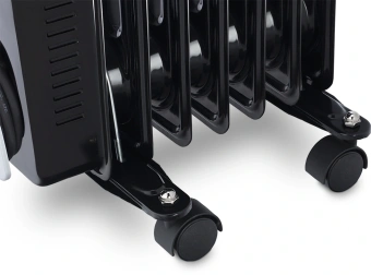 Радиатор масляный Vitek VT-1717 1500Вт черный - купить недорого с доставкой в интернет-магазине