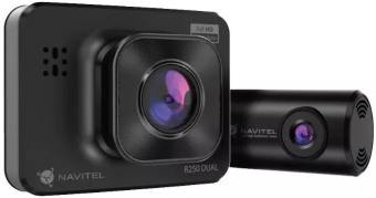 Видеорегистратор Navitel R250 DUAL DVR черный 1Mpix 1080x1920 1080p 140гр. AC5401 - купить недорого с доставкой в интернет-магазине