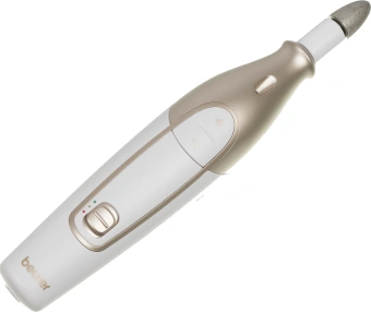 Маникюрно-педикюрный набор Beurer MP64 насадок в компл.:10шт (подсветка) золотистый/белый - купить недорого с доставкой в интернет-магазине