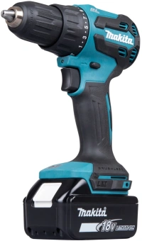 Дрель-шуруповерт Makita DHP490SFJ аккум. патрон:быстрозажимной (кейс в комплекте) - купить недорого с доставкой в интернет-магазине
