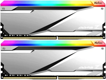 Память DDR5 2x16GB 6200MHz Netac NTZED5P62DP-32S Z RGB RTL Gaming PC5-49600 CL32 DIMM 288-pin 1.35В с радиатором Ret - купить недорого с доставкой в интернет-магазине