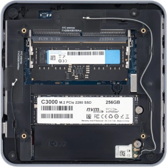 Неттоп IRU Tactio 515 i5 12450H (2) 16Gb SSD512Gb Iris Xe Windows 11 Pro 64 2xGbitEth WiFi BT 100W серый (RUS) (2195518) - купить недорого с доставкой в интернет-магазине