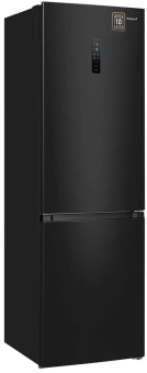Холодильник Weissgauff WRK 2000 Total NoFrost Inverter Black Inox 2-хкамерн. черный инвертер - купить недорого с доставкой в интернет-магазине