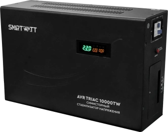 Стабилизатор напряжения Smartwatt AVR Triac 10000TW 10000ВА черный - купить недорого с доставкой в интернет-магазине