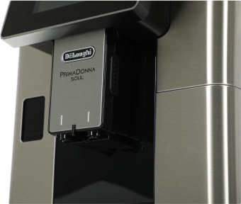 Кофемашина Delonghi Primadonna Soul ECAM610.75.MB 1450Вт черный/серебристый - купить недорого с доставкой в интернет-магазине
