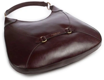 Сумка хобо The Bridge Isabella 04502501/YF бордовая натур.кожа - купить недорого с доставкой в интернет-магазине