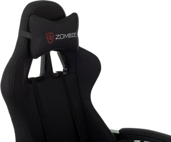 Кресло игровое Zombie Weaver черный с подголов. крестов. пластик подст.для ног пластик черный - купить недорого с доставкой в интернет-магазине