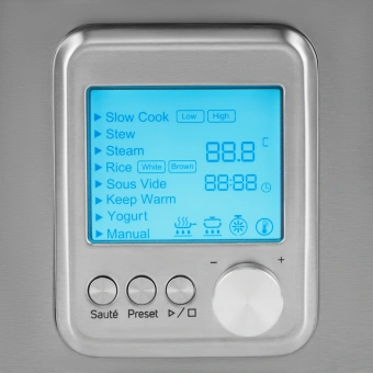 Мультиварка Rondell RDE-MC608 6л 1250Вт серебристый/серый - купить недорого с доставкой в интернет-магазине