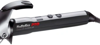 Щипцы Babyliss Pro Titanium Tourmaline 57Вт черный/серебристый макс.темп.:200С покрытие:титаново-турмалиновое (BAB2275TTE) - купить недорого с доставкой в интернет-магазине