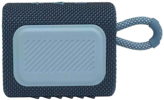 Колонка порт. JBL GO 3 синий 4.2W 1.0 BT 10м (JBLGO3BLU) - купить недорого с доставкой в интернет-магазине