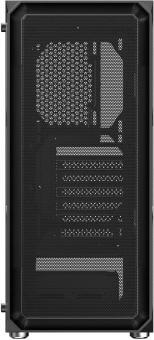Корпус Оклик OCC-MD301 черный без БП ATX 6x120mm 2xUSB2.0 1xUSB3.0 audio bott PSU - купить недорого с доставкой в интернет-магазине