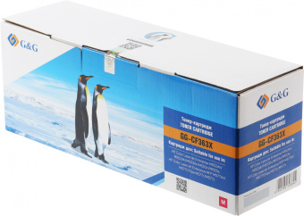 Картридж лазерный G&G GG-CF363X пурпурный (9500стр.) для HP CLJ M552dn/M553N/M553DN/M553X/M577C/M577Z/M577F/M577DN - купить недорого с доставкой в интернет-магазине