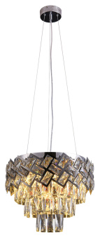 Люстра Hiper Angers H153-1 подвес. хром - купить недорого с доставкой в интернет-магазине