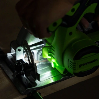 Циркулярная пила (дисковая) Greenworks GD24CS165 (ручная) D диска.:165мм (1501607) - купить недорого с доставкой в интернет-магазине