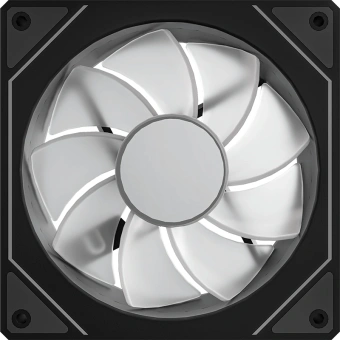 Вентилятор для корпуса Formula Floe 12BK ARPW Reverse ARGB 120х120x25 черный 4-pin 26.8дБ (FLOE 12BK ARPW REVERSE) Ret - купить недорого с доставкой в интернет-магазине