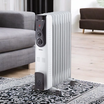 Радиатор масляный Centek CT-6201 2000Вт белый - купить недорого с доставкой в интернет-магазине