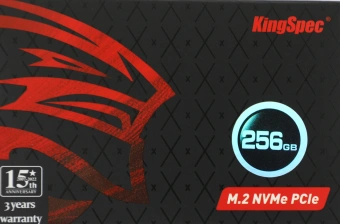 Накопитель SSD Kingspec PCIe 3.0 x4 256GB NE-256 M.2 2280 - купить недорого с доставкой в интернет-магазине