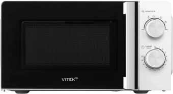Микроволновая Печь Vitek VT-MW0120 20л. 700Вт белый/серебристый - купить недорого с доставкой в интернет-магазине