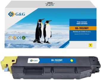 Картридж лазерный G&G GG-TK5290Y TK5290Y желтый (13000стр.) для Kyocera ECOSYS P7240cdn - купить недорого с доставкой в интернет-магазине
