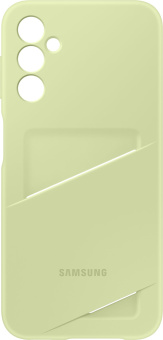 Чехол (клип-кейс) Samsung для Samsung Galaxy A14 Card Slot Case A14 лайм (EF-OA146TGEGRU) - купить недорого с доставкой в интернет-магазине