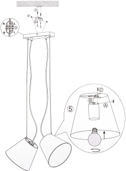 Светильник Hiper Grid H155-1 подвес. черный - купить недорого с доставкой в интернет-магазине
