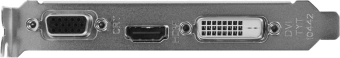 Видеокарта Biostar PCI-E GT710-2GB D3 LP NVIDIA GeForce GT 710 2Gb 64bit DDR3 954/1333 DVIx1 HDMIx1 CRTx1 HDCP Ret low profile - купить недорого с доставкой в интернет-магазине