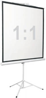 Экран Digis 84" 150x150см Kontur-D DSKD-1103 1:1 напольный рулонный - купить недорого с доставкой в интернет-магазине