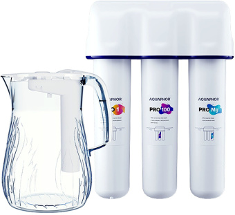 Водоочиститель Аквафор DWM-312S Pro белый - цена, купить или заказать с доставкой в интернет-магазине Водоочиститель Аквафор DWM-312S Pro белый - купить недорого с доставкой в интернет-магазине