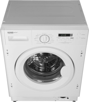 Стиральная машина HomsAir WMB148WH класс:A+++ загрузка до 8кг отжим:1400об/мин белый - купить недорого с доставкой в интернет-магазине